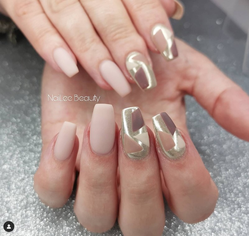 chrome nail designs