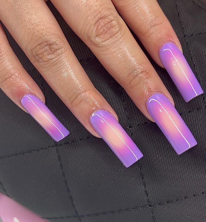 Purple Aura Nails