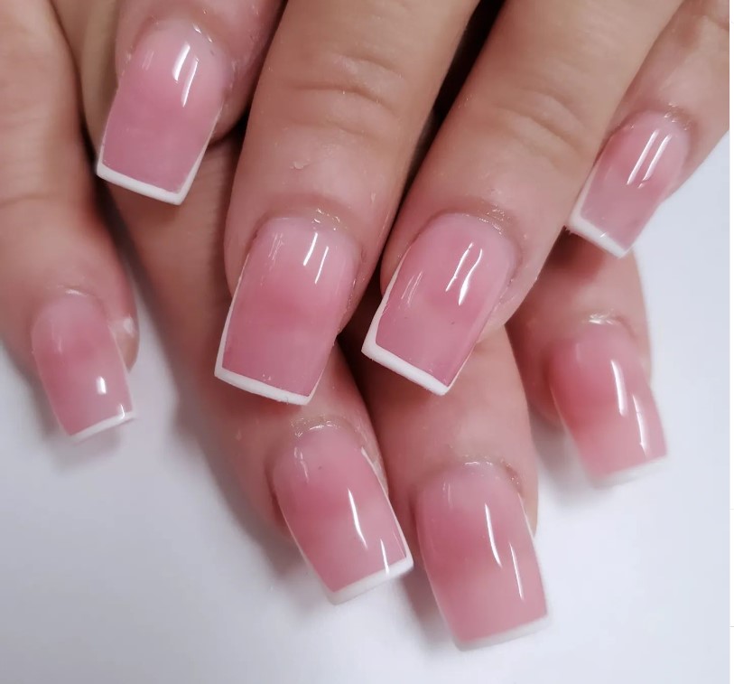 Acrylic Nails French Tips