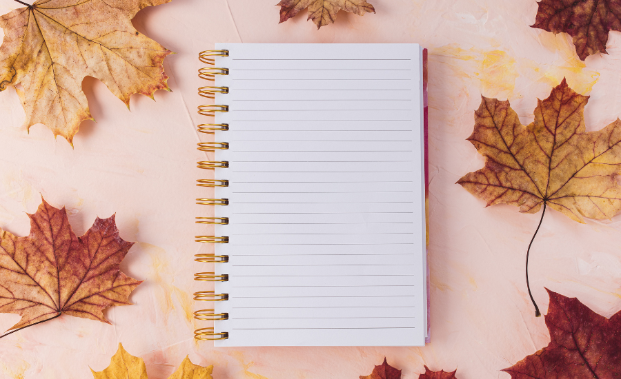 fall journal prompts