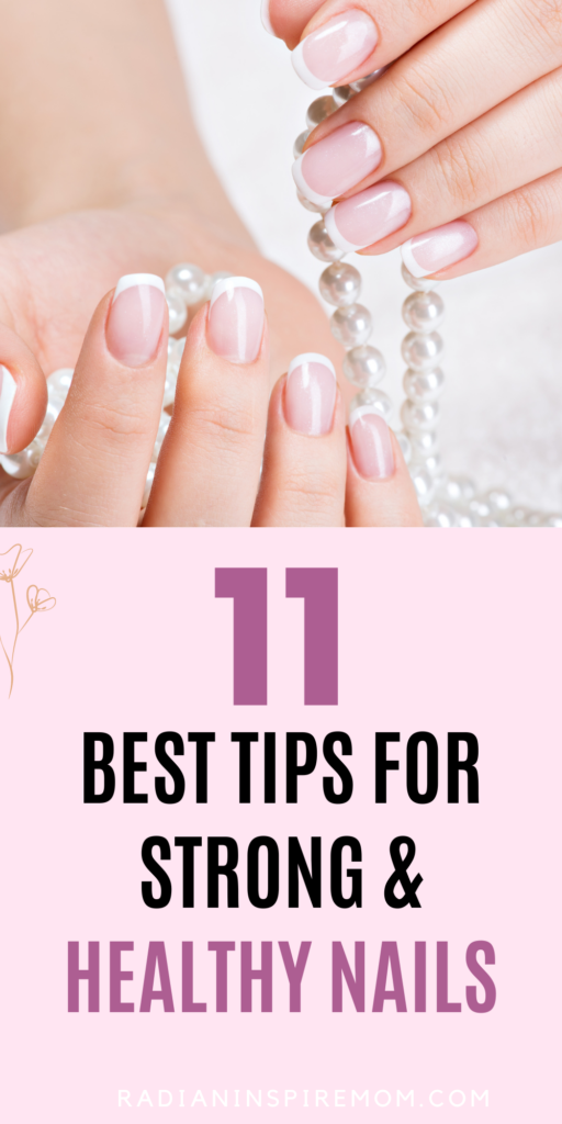 Want stronger, healthier nails? Our expert guide offers 11 actionable tips to boost nail strength and prevent breakage. From lifestyle changes to top-notch nail care products, these strategies will help you achieve the nails of your dreams. Pin now and enjoy nails that truly impress!

