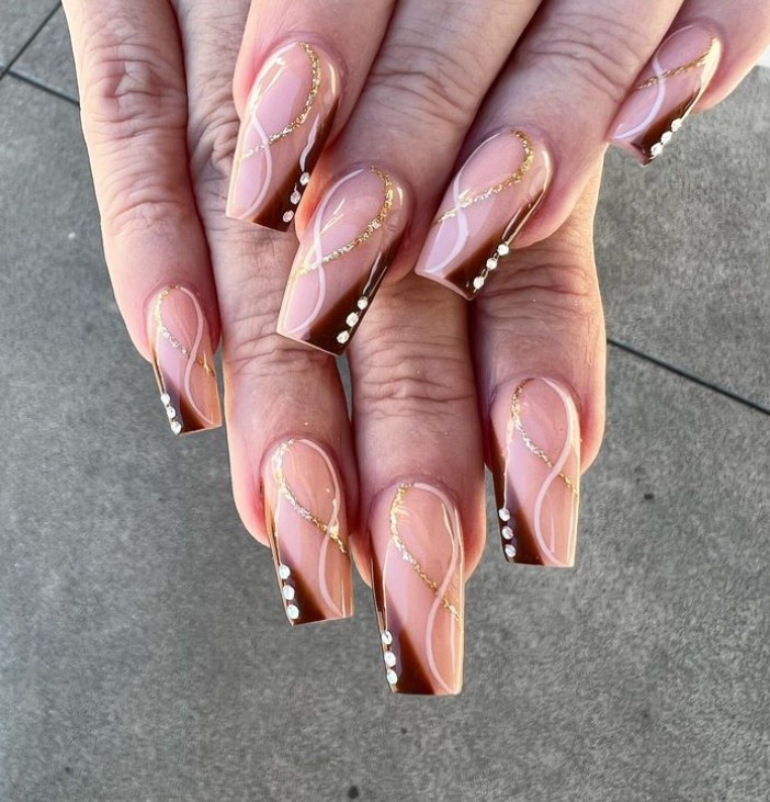 Elegant Fall Nails