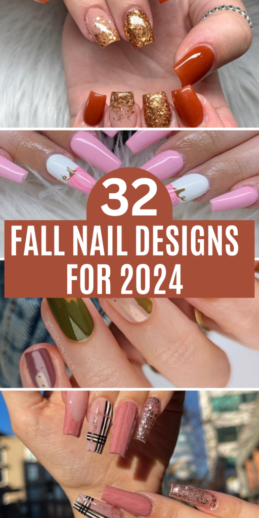 Fall Nail designs you should try in 2024. These are chick and classy that will give you a trendy look.