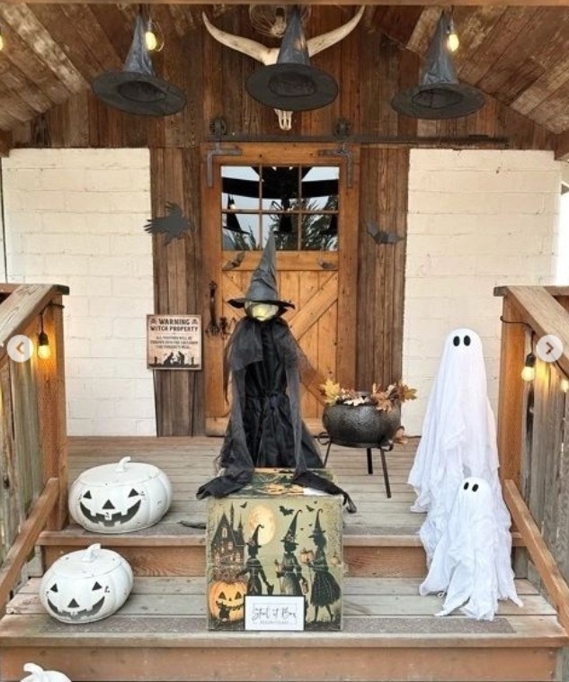 Ghosts and Witch in Your Porch