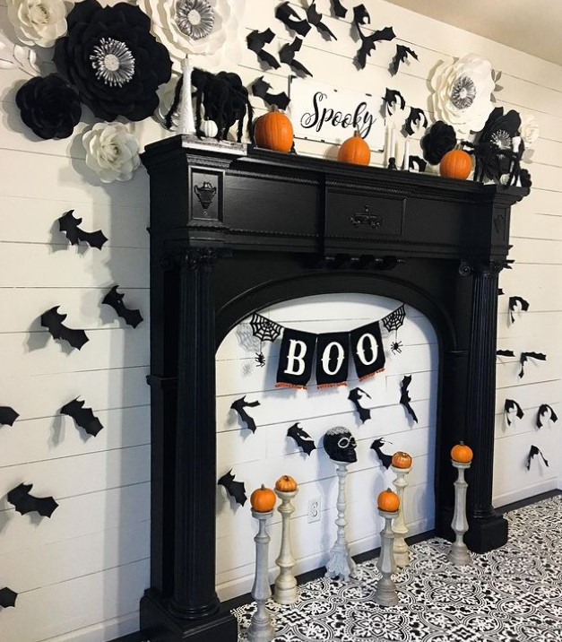 Modern Halloween with Boo Design