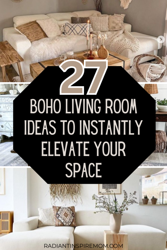 Transform Your Home with These Stunning Boho Living Room Ideas