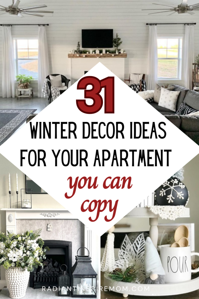 Discover 31 creative small apartment winter decor ideas that are perfect for maximizing warmth and style in a compact area.