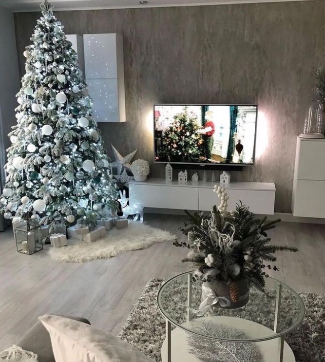 Christmas living room