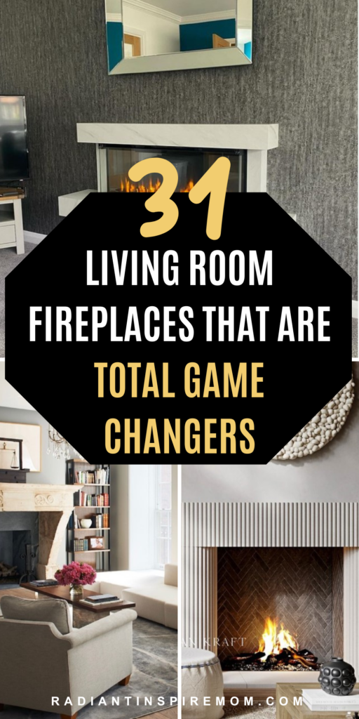 31 fireplace ideas that go beyond traditional designs! From sleek modern setups to bold, artistic statements, these fireplaces will inspire a complete room makeover. Whether you're aiming for elegance or warmth, these unique styles redefine how a fireplace can enhance your space