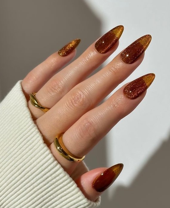 October Velvet Nails