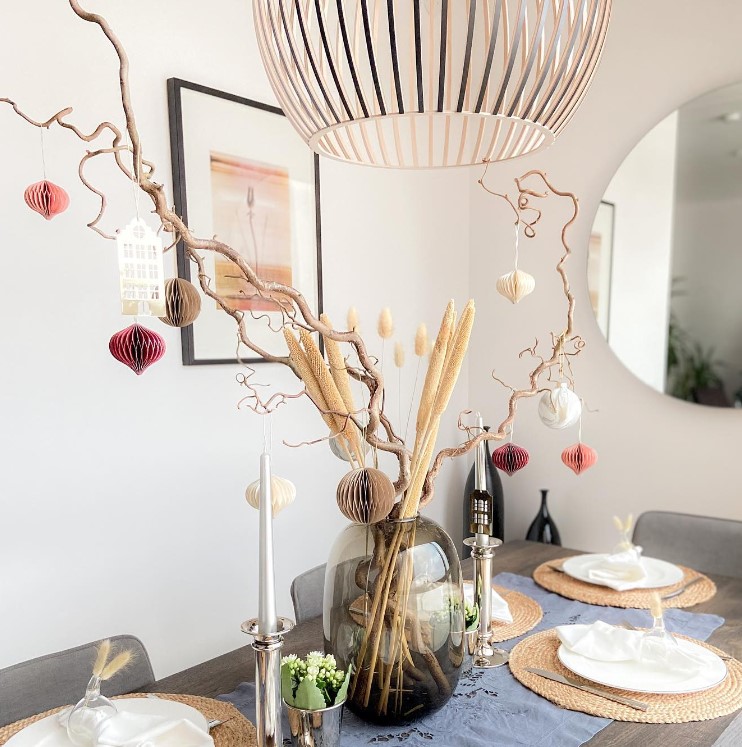 Thanksgiving Dining Table decor