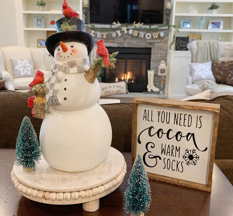 Snowman decor