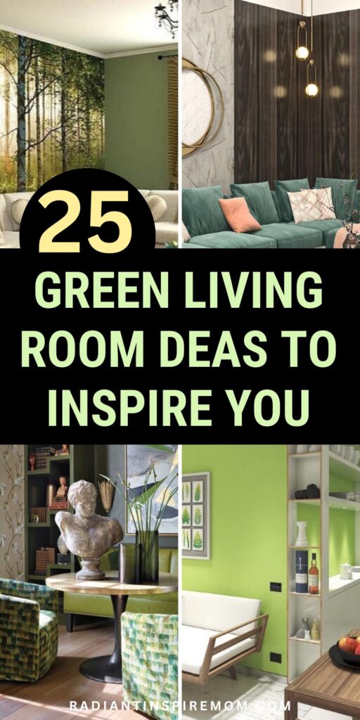 Explore refreshing green living room ideas that bring nature indoors! From emerald walls to sage green sofas, discover how shades of green create a soothing, stylish space. Pair with neutral accents, like beige or gray, for balance, or add plants for extra vibrancy. Whether you love bold hues or soft tones, these green-themed rooms will inspire your next design update. Perfect for modern, rustic, or bohemian styles