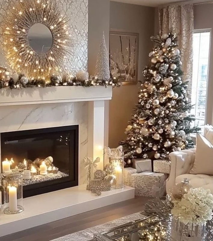 Candles and Shine with this Decor