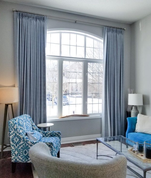 Light Blue Curtains