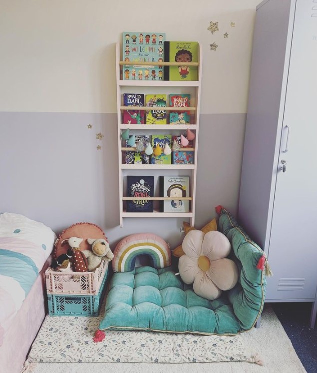 Reading Nook in Pastels