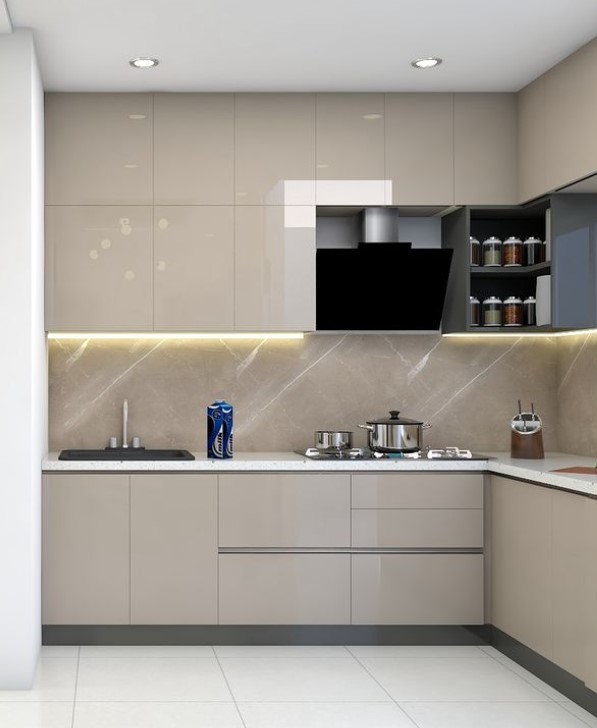 Small Minimalistic Kitchen Design