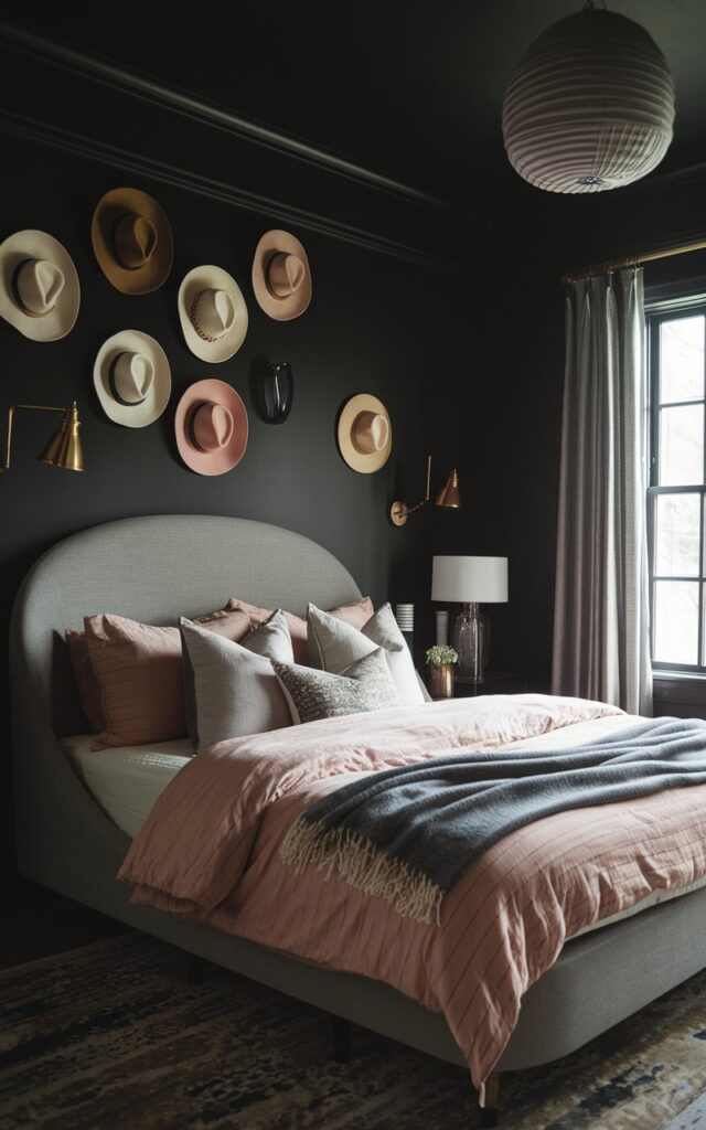 Moody Gray Bedroom