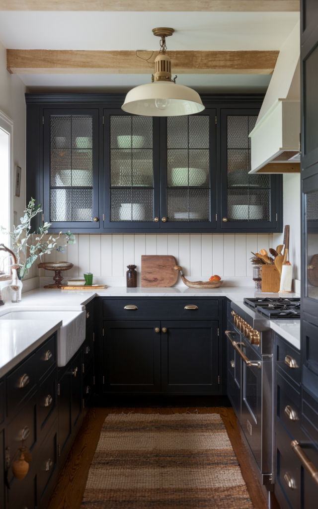  Dark & Cozy Craftsman Kitchen